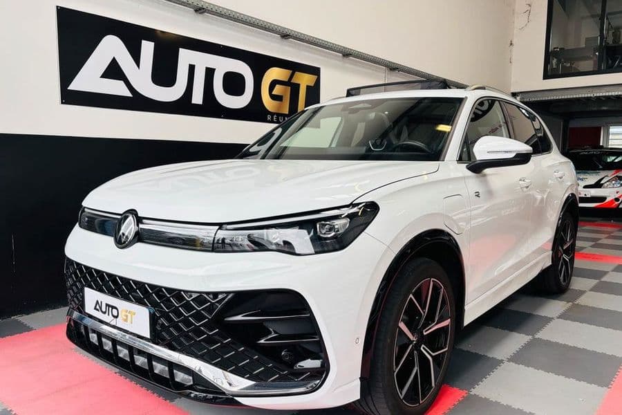 Volkswagen Tiguan R-Line hybride rechargeable blanc — photo 1