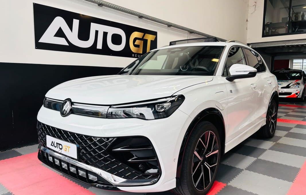 Volkswagen Tiguan R-Line hybride rechargeable blanc — photo 1